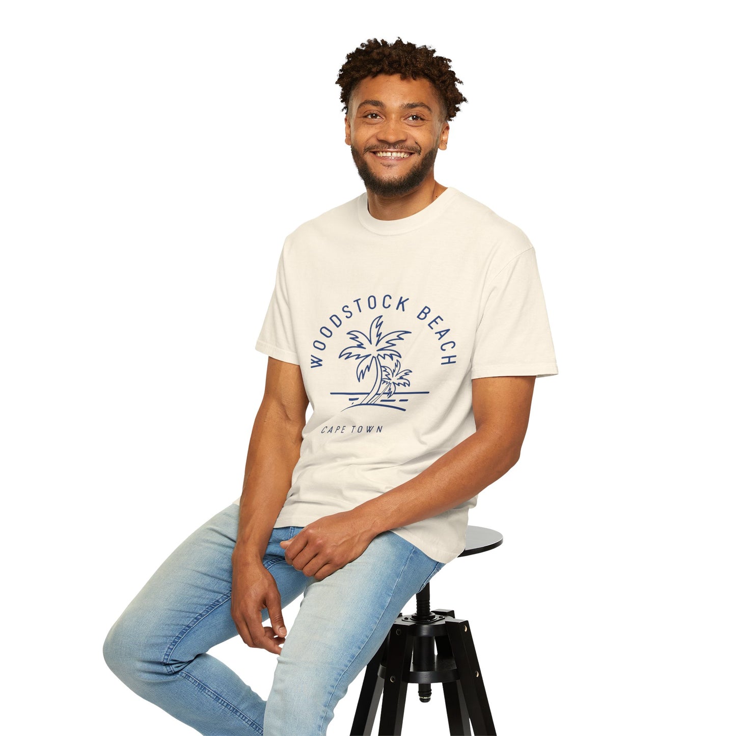 Woodstock Beach Cape Town Tee – 100% Cotton Comfort Meets Coastal Vibes