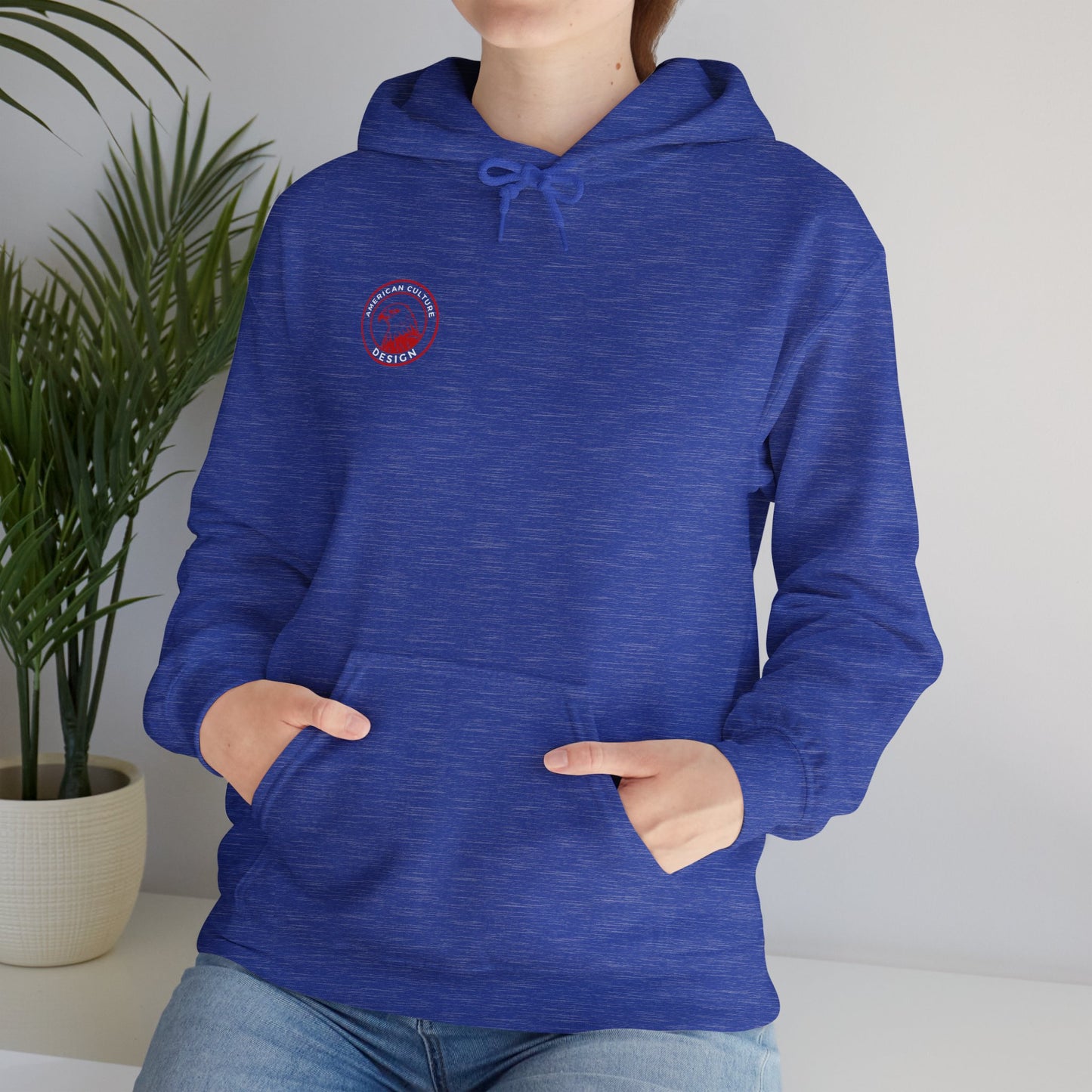 American Culture Design Hooded Sweatshirt for Comfort and Style