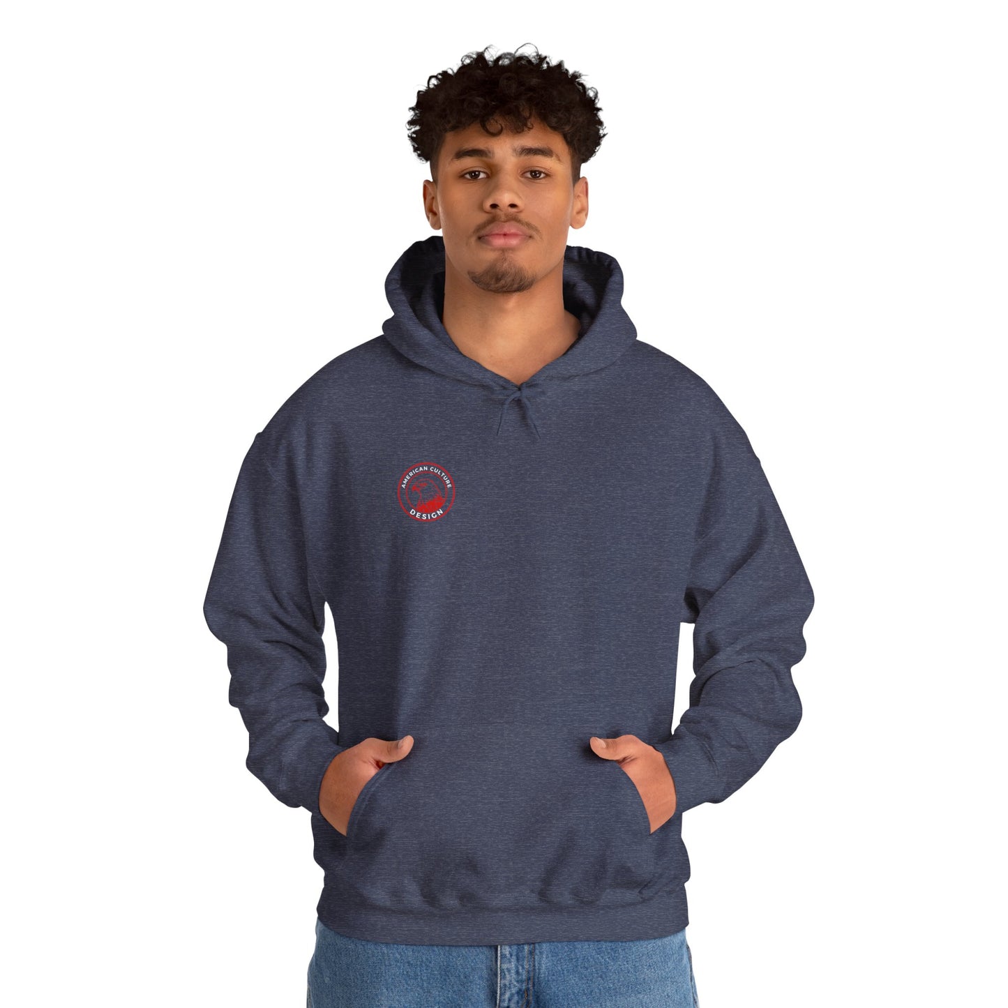 American Culture Design Hooded Sweatshirt for Comfort and Style