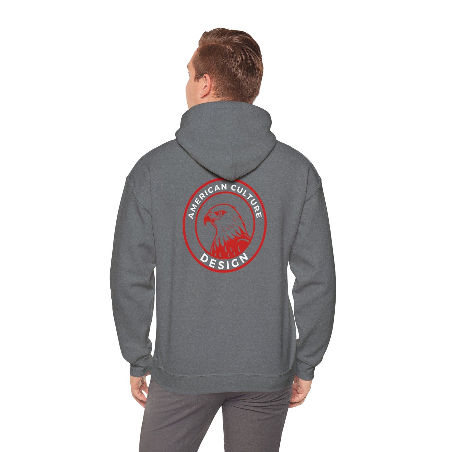 American Culture Design Hooded Sweatshirt for Comfort and Style