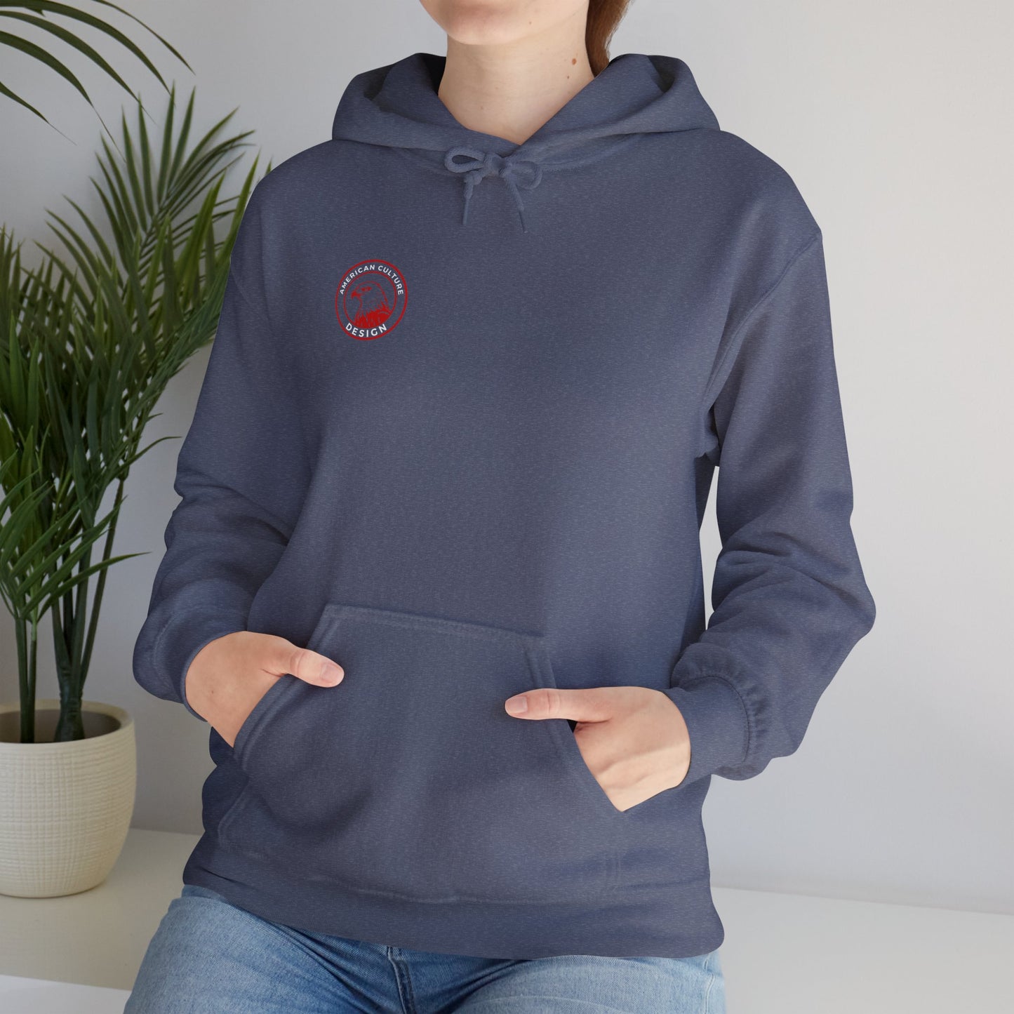 American Culture Design Hooded Sweatshirt for Comfort and Style
