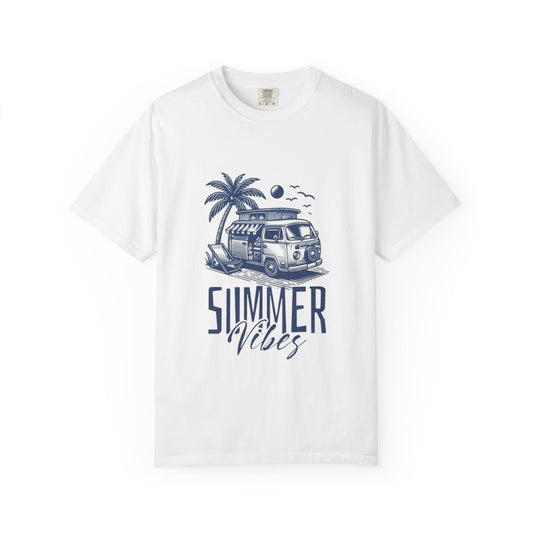 Summer Vibes Tee – 100% Cotton Retro Cool for Endless Sunshine