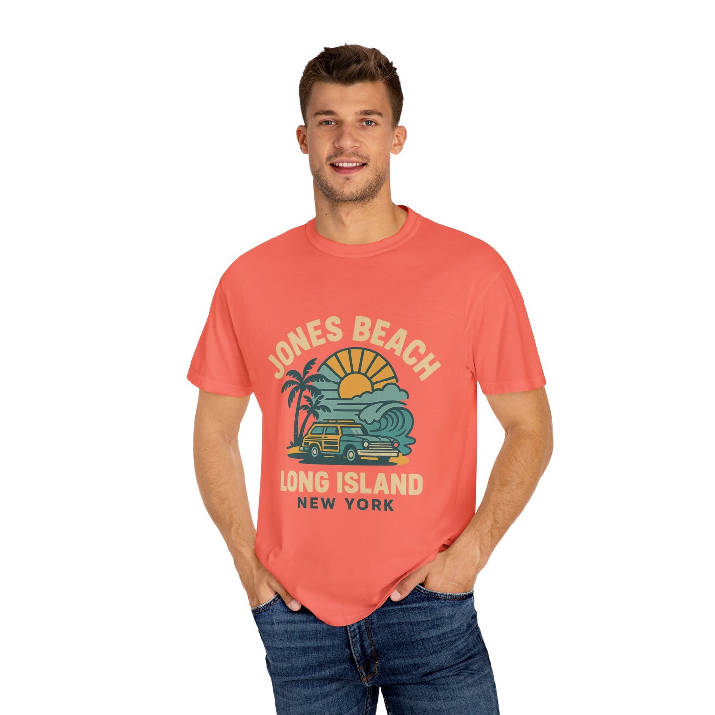 Jones Beach Vibes Unisex T-Shirt - Long Island Surf Style